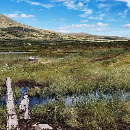 Vakantiehuis Hyggelig Fiskebu Ved Langrumpa Fiskevann *