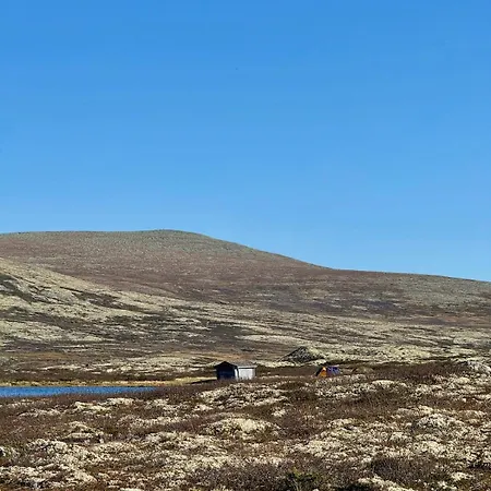 Vakantiehuis Hyggelig Fiskebu Ved Langrumpa Fiskevann